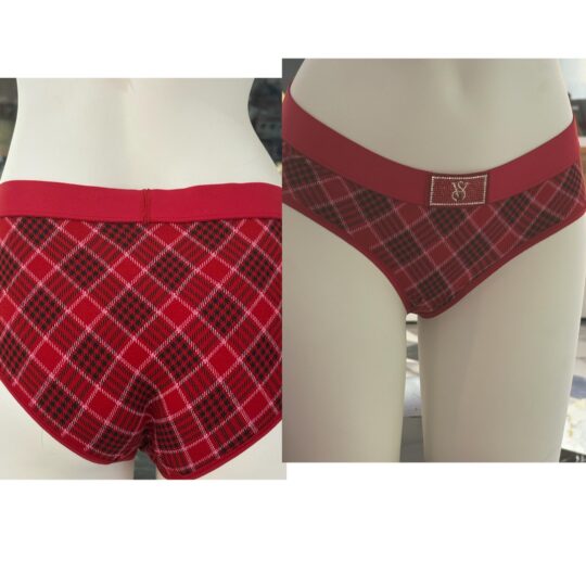 Ras fesses motif écossais