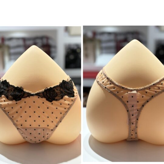 String pointillé décoration en dentelle